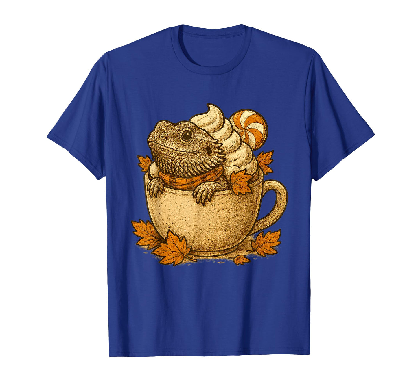 Cozy Bearded Dragon Fall Mug Reptile Pumpkin Spice T-Shirt