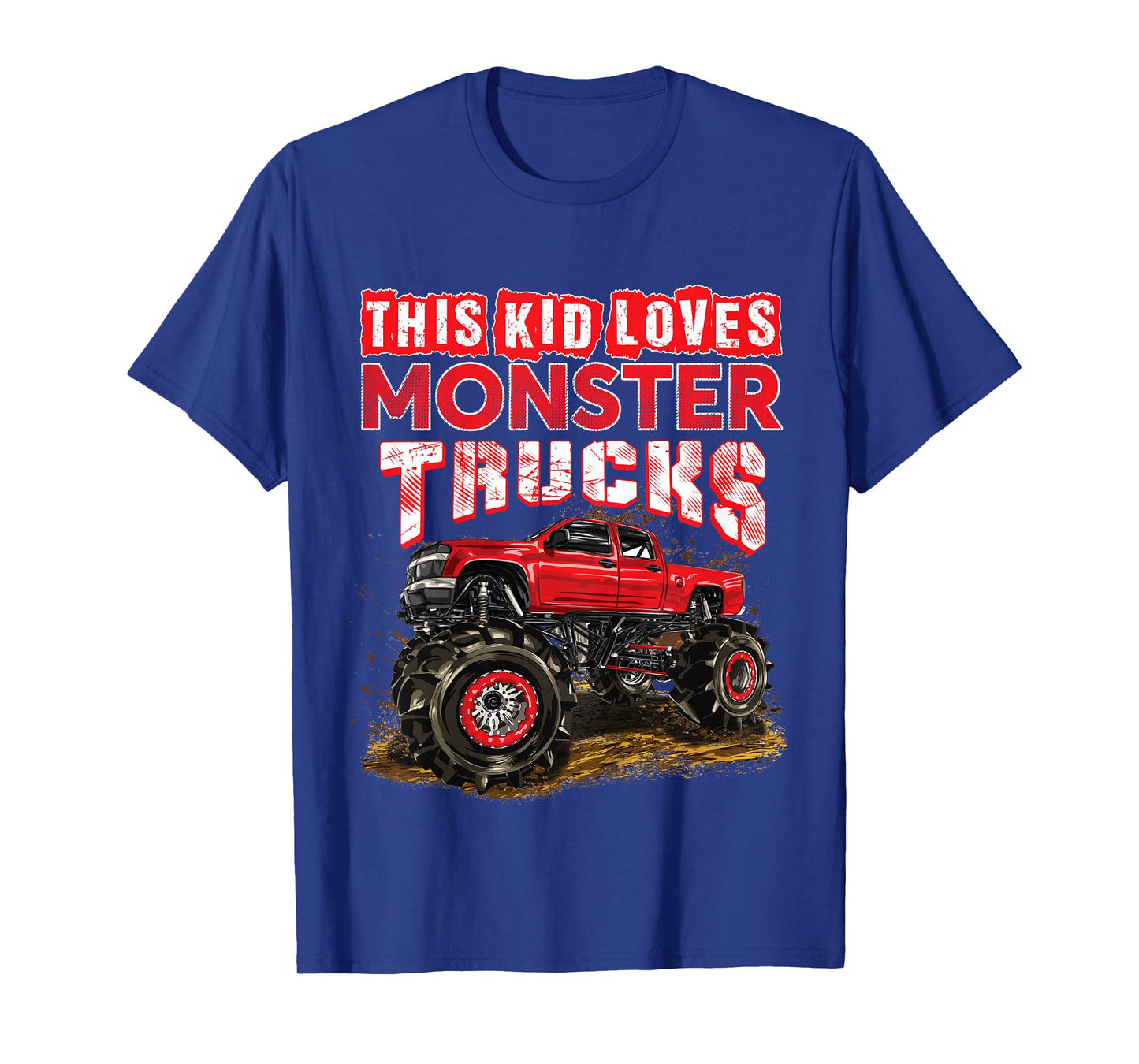 Monster Truck For Kids Boys Girls Monster Truck Lovers T-Shirt