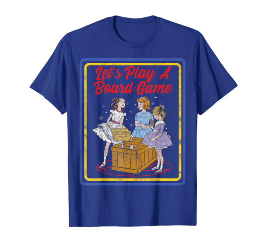 Vintage Horror Board Game Vintage Child Game Horror T-Shirt