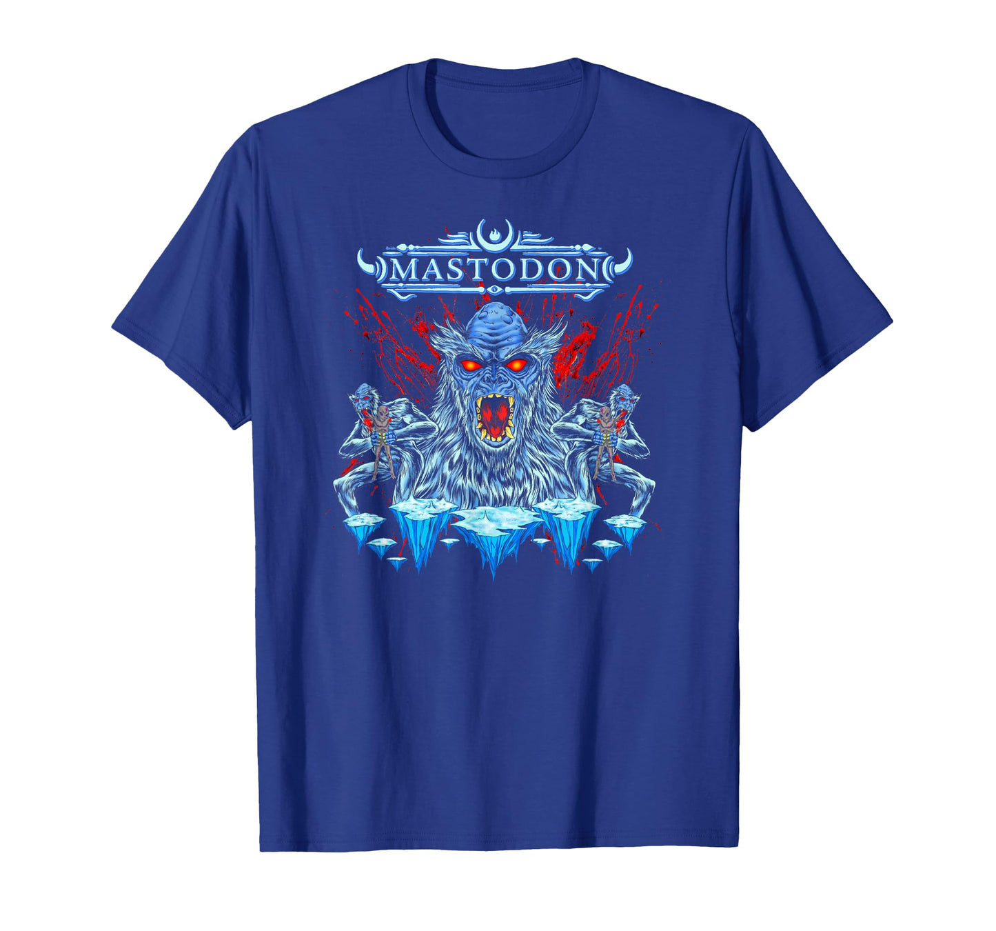 Mastodon - Sasquatch Aliens Blood T-Shirt
