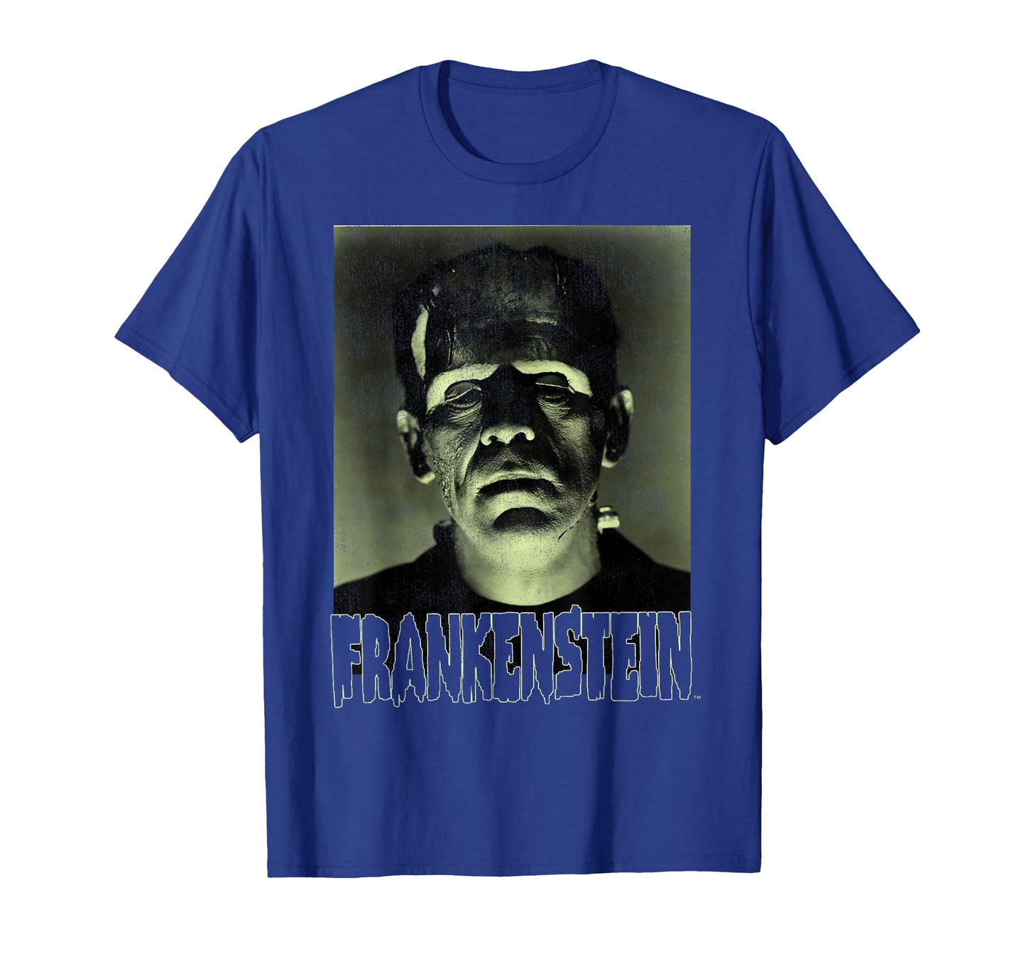 Universal Monsters Frankenstein Dark Portrait T-Shirt
