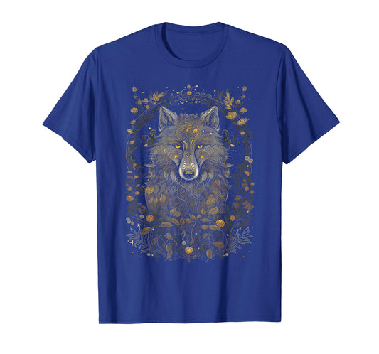 Cottagecore Aesthetic Wolf, Men, Women T-Shirt