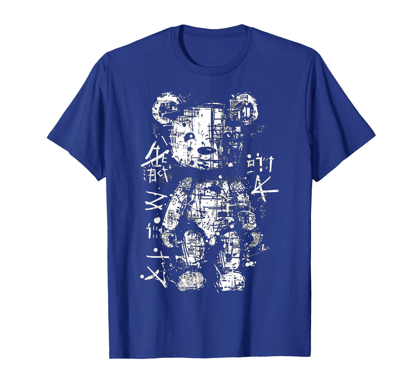 Bear Painting Art Drawing Text Graphic Anime T-Shirt