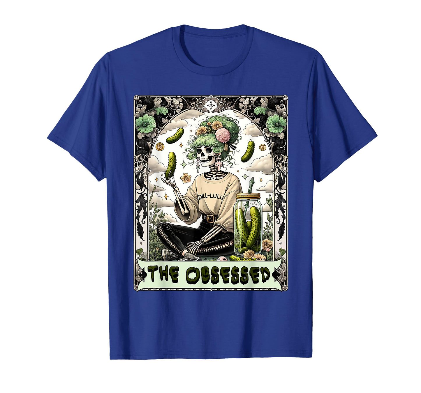 Funny Tarot Card Pickle Lover gift for women T-Shirt