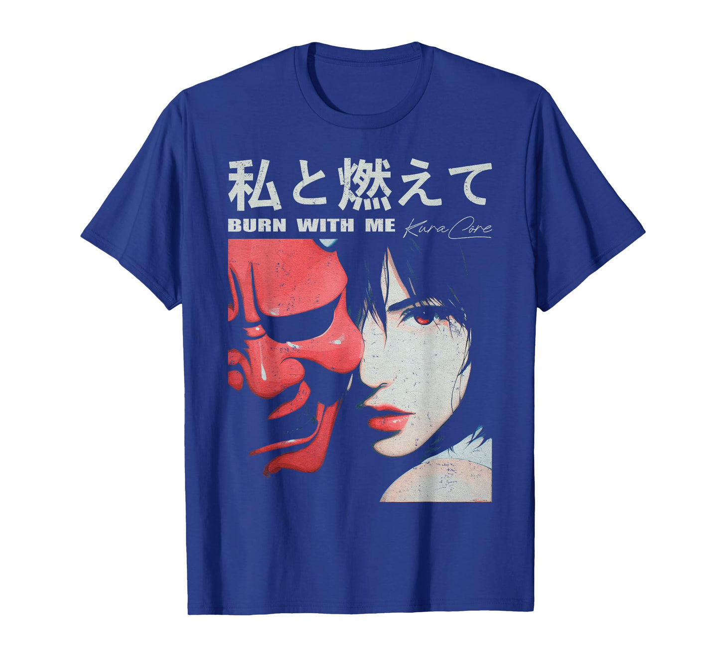 Japanese Streetwear Cyberpunk Y2K Techwear Retro Manga Anime T-Shirt