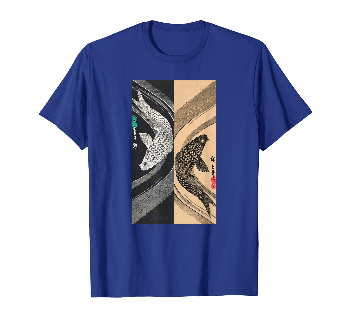 Japanese Art Fish Graphic Design 3 T-Shirt