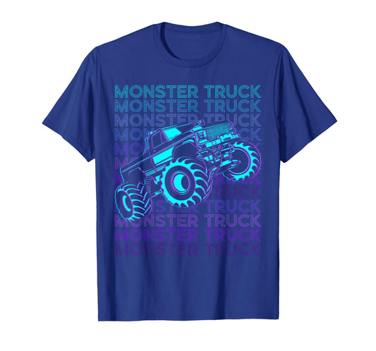 Monster Truck Retro T-Shirt