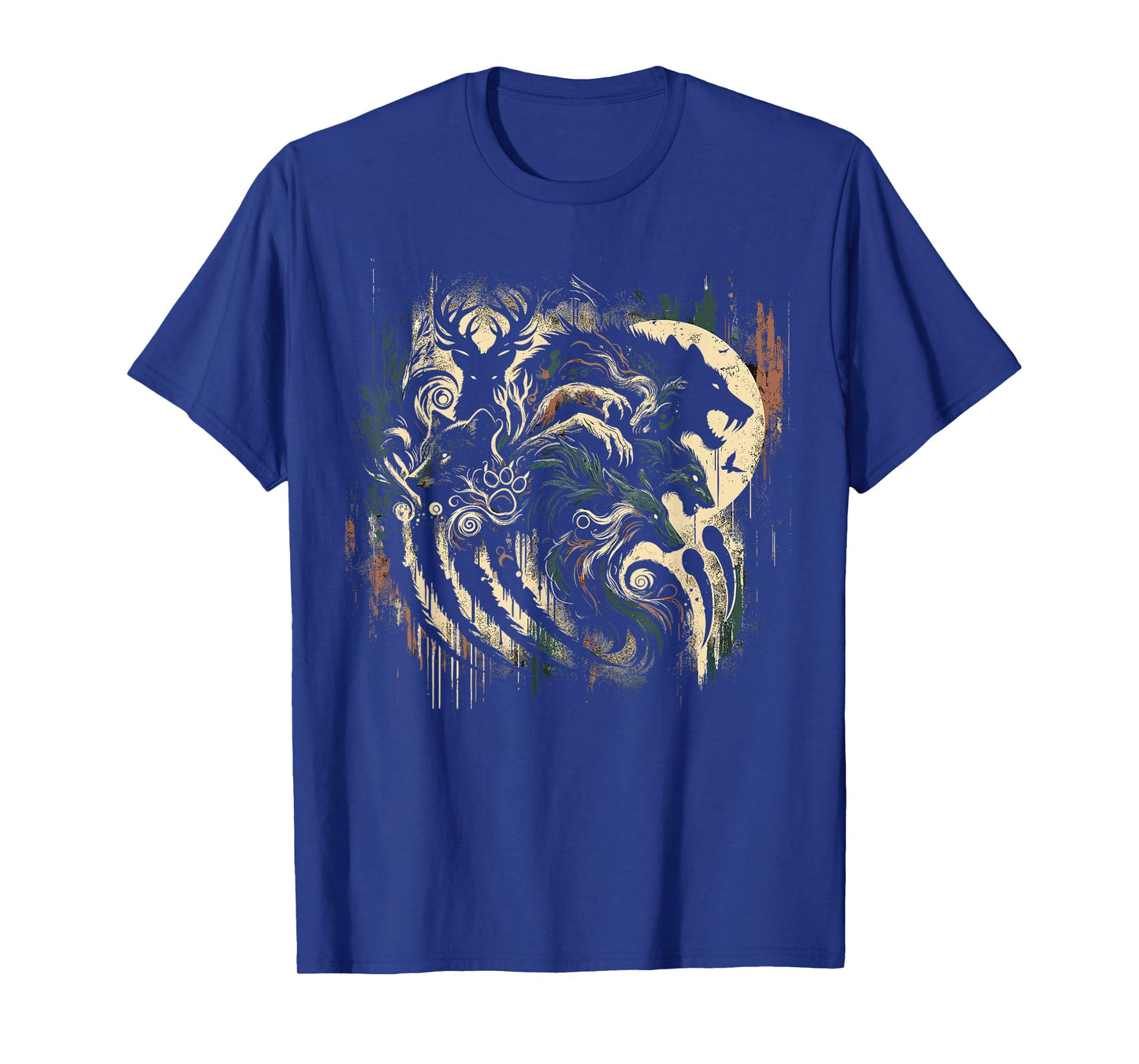 Therian Alpha Wolf Grunge Aesthetic Therianthropy T-Shirt