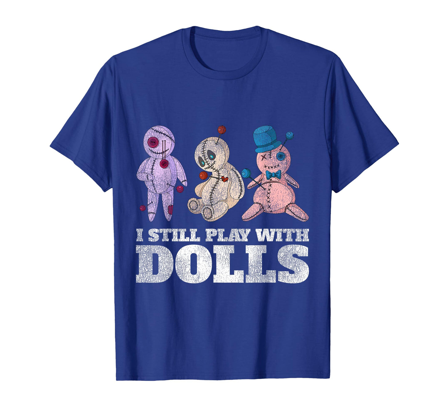Scary Witch Voodoo Doll Women Gift Funny Halloween T-Shirt