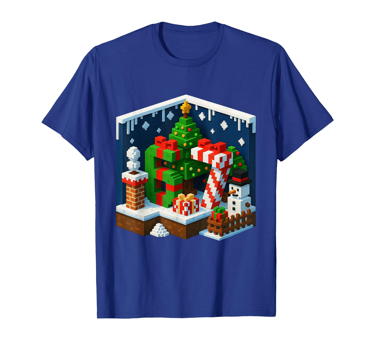 Video Game 67 Christmas Game Pixel Six Seven 67 T-Shirt