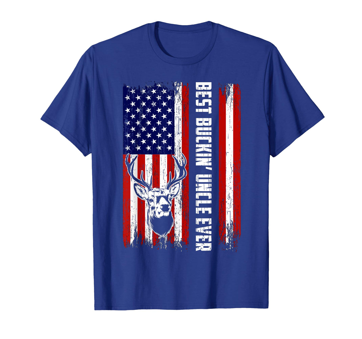 Best Buckin' Uncle Ever Shirt Deer Hunting Bucking T-Shirt