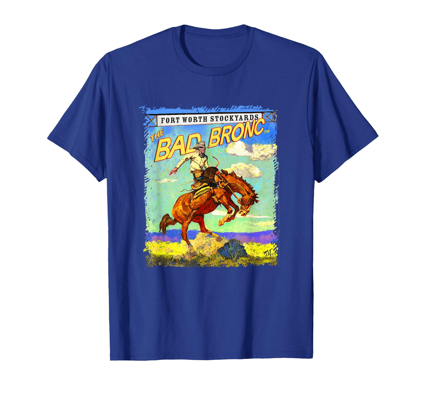 Painted Texas Sky Bronc T-Shirt
