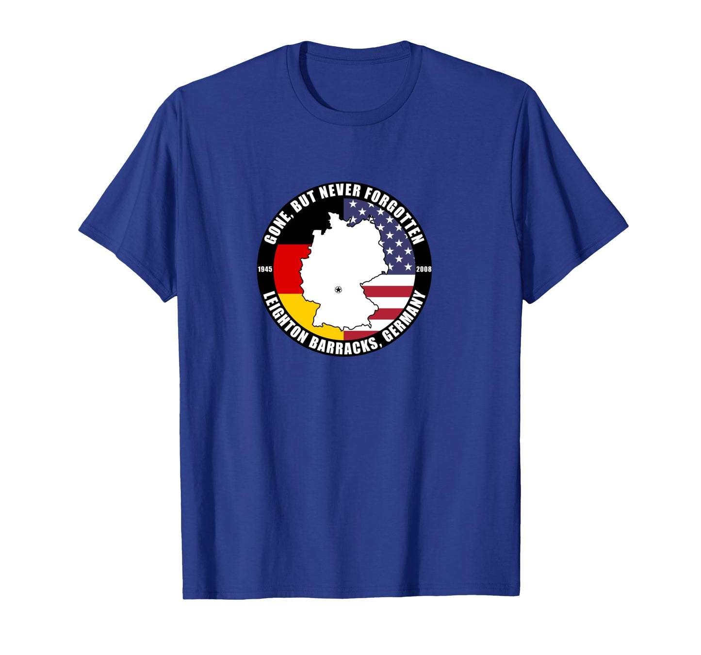 Leighton Barracks Germany Military Base Veteran Long Sleeve T-Shirt