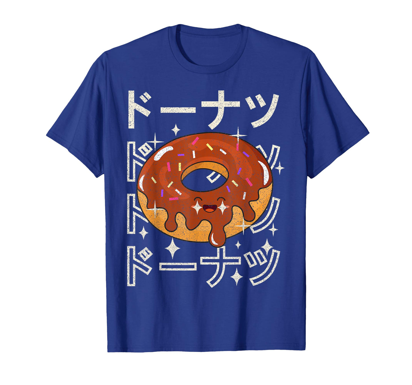 Funny 90s Japanese Cute Kawaii Donut Vintage Aesthetic Anime T-Shirt