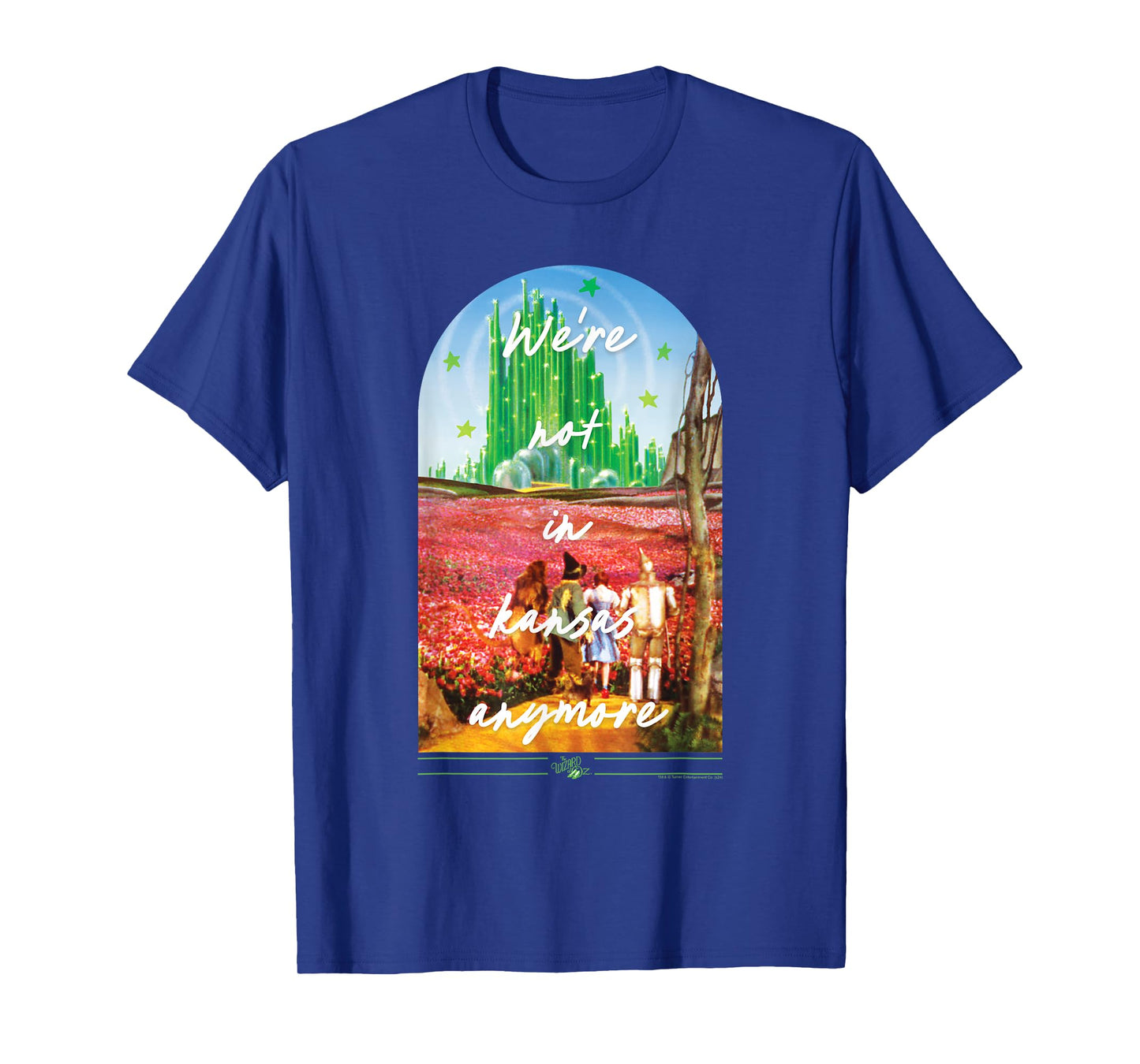 Wizard of Oz We're Not In Kansas Anymore Emerald City Movie T-Shirt