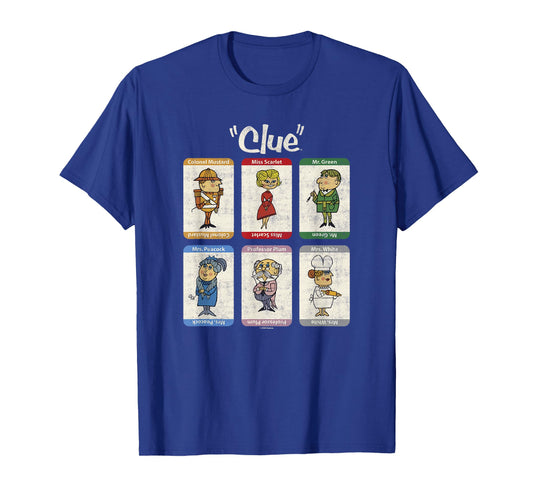 Clue Retro Character Box Up T-Shirt