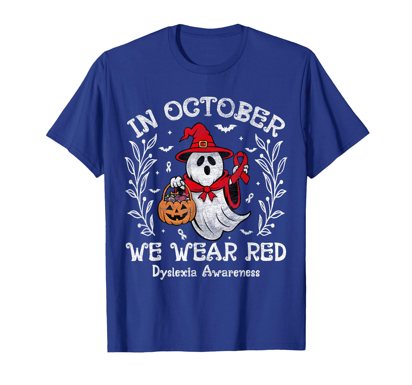 I Wear Red Dyslexia Awareness Month Dyslexia Kids Toddler T-Shirt