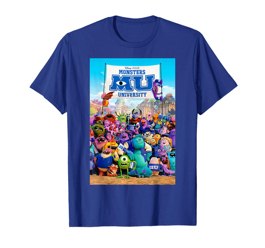Disney Pixar Monsters University Poster T-Shirt