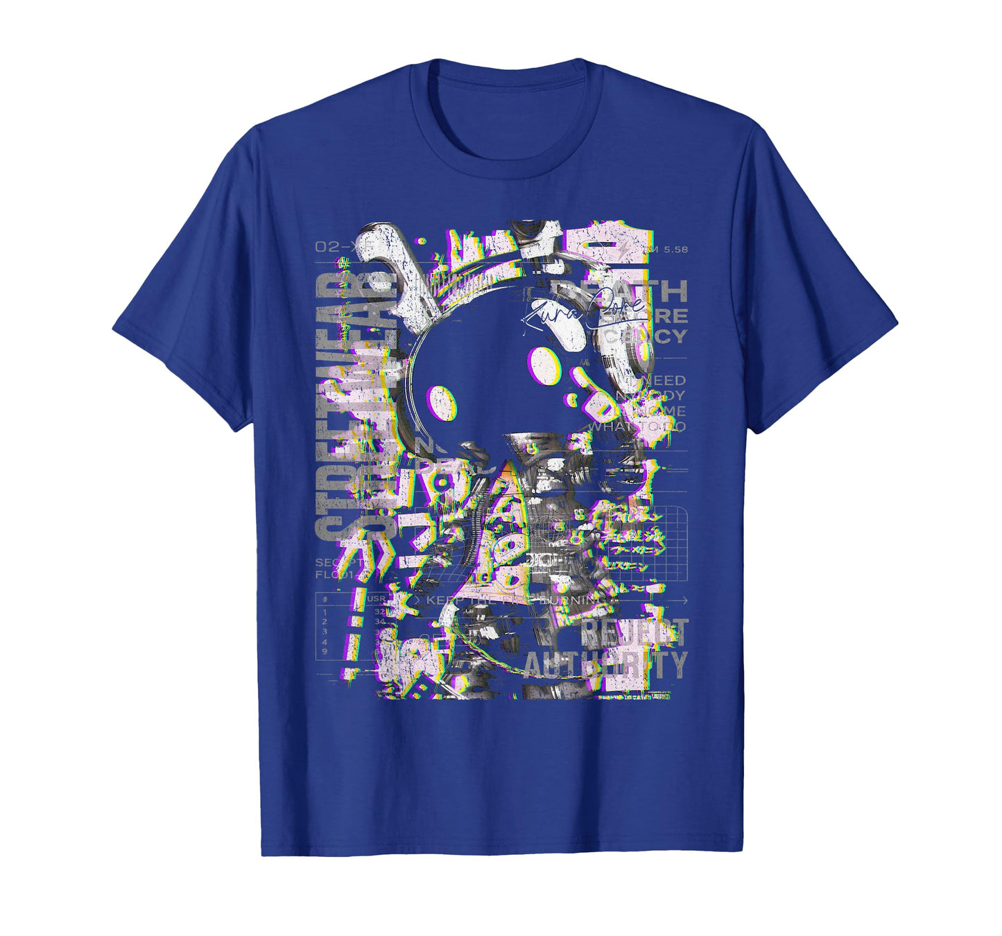 Japanese Streetwear Cyberpunk Y2K Techwear Retro Manga Anime T-Shirt