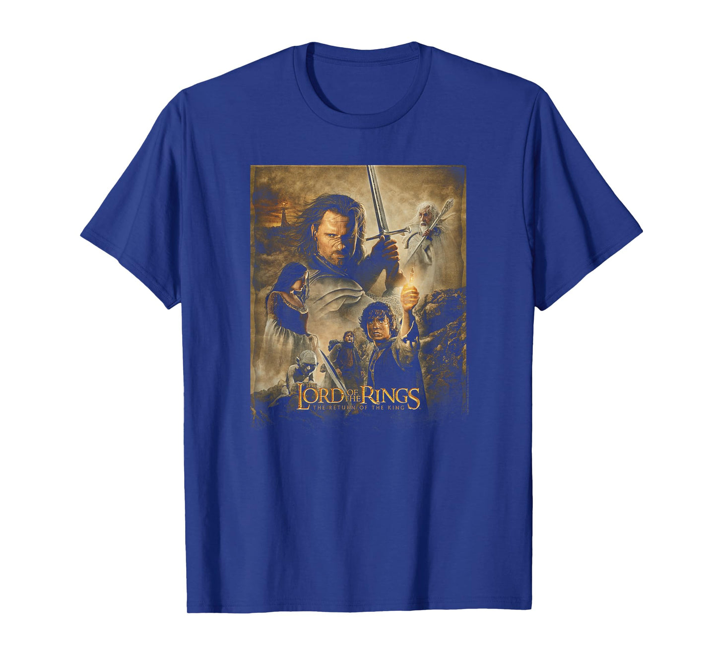 Lord of The Rings Return of The King Poster T-Shirt