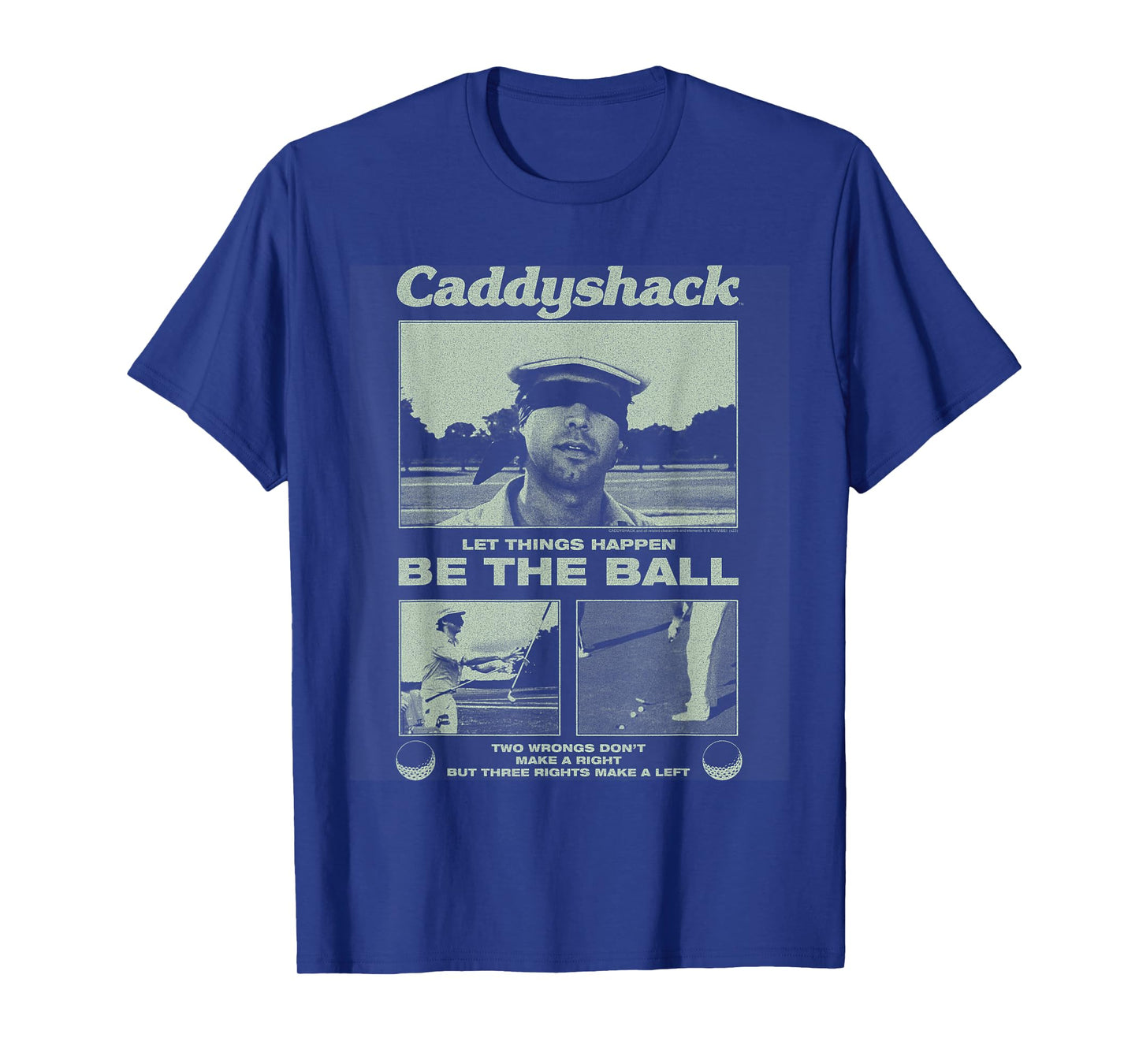 Caddyshack Be The Ball The Blind Putt 80's Movie T-Shirt