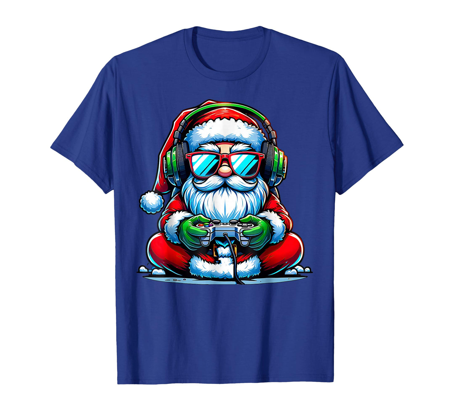 Christmas Gamer Boys Video Game Santa Xmas T-Shirt