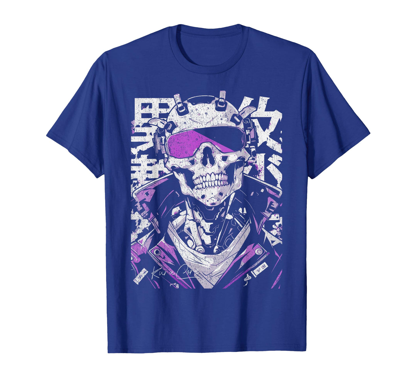 Japanese Streetwear Cyberpunk Y2K Retro Techwear Manga Anime T-Shirt