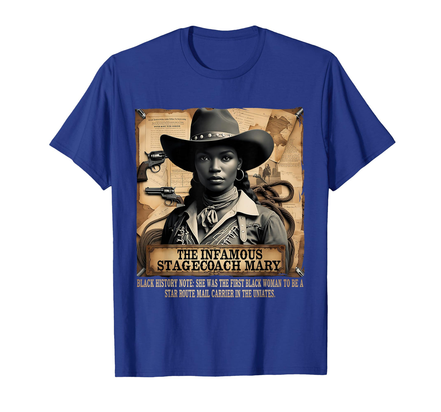 Black History African Cowgirl Swag Melanin Cowgirls T-Shirt