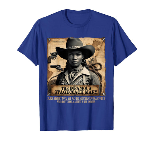 Black History African Cowgirl Swag Melanin Cowgirls T-Shirt