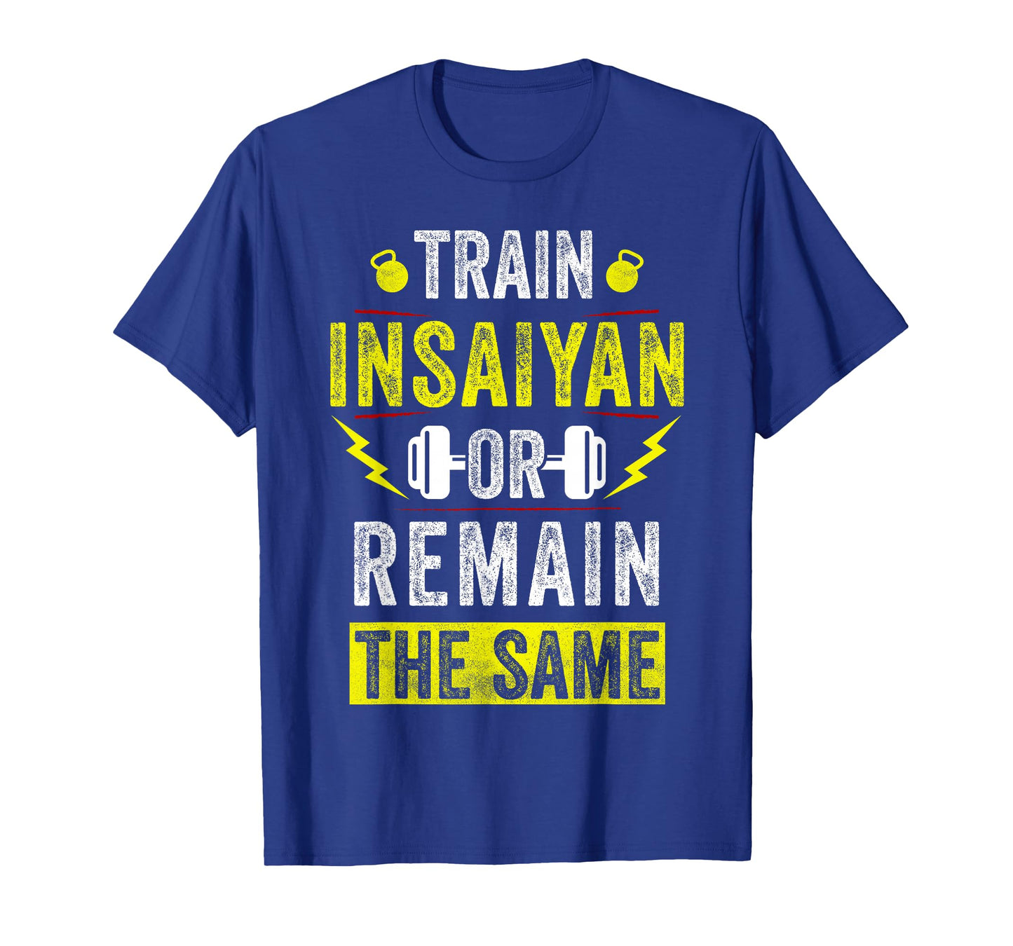 Train Insaiyan Workout Anime Tee Gym Awesome Gifts Idea Mens T-Shirt