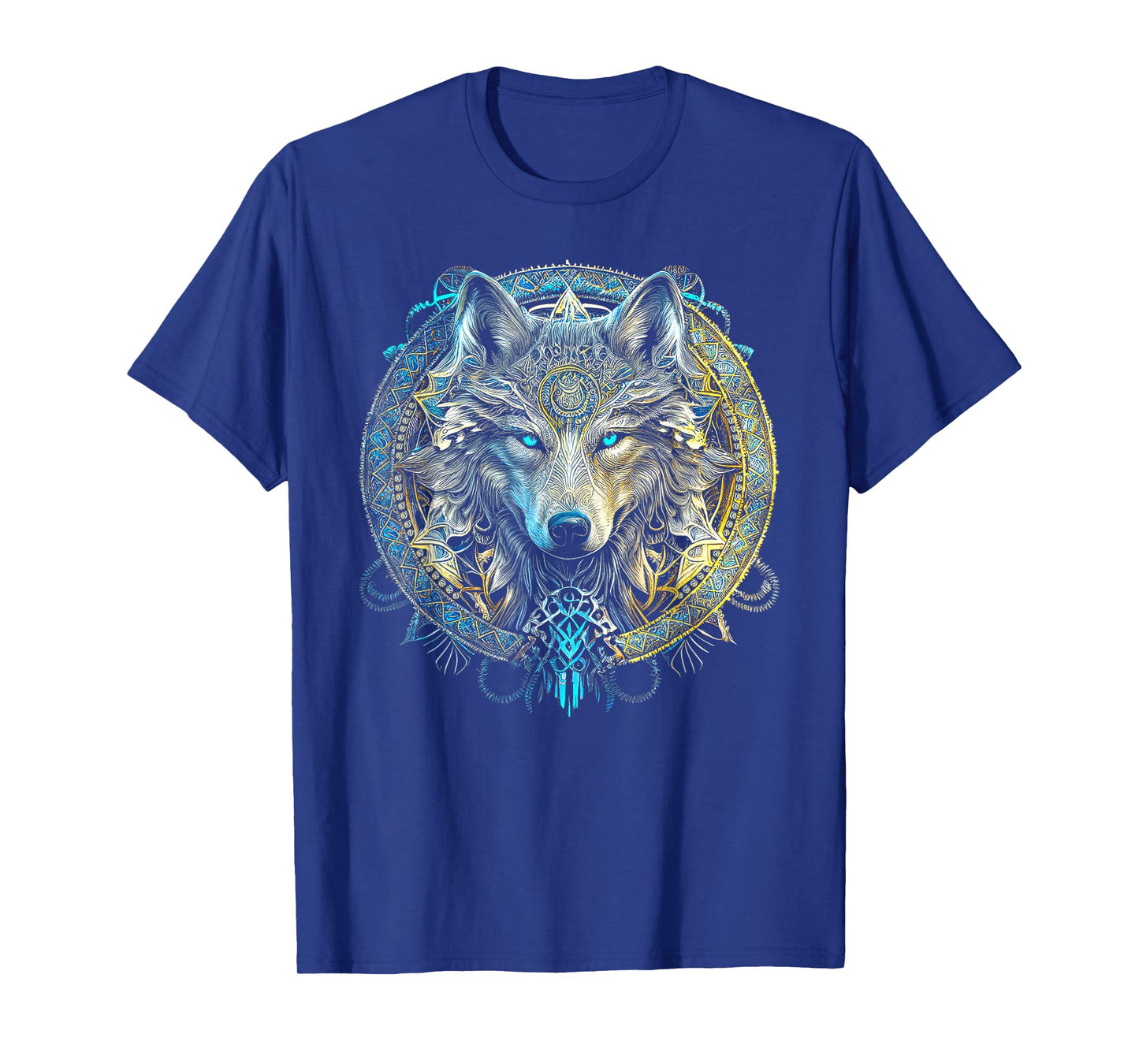 Wolf Viking Valhalla North Myths T-Shirt