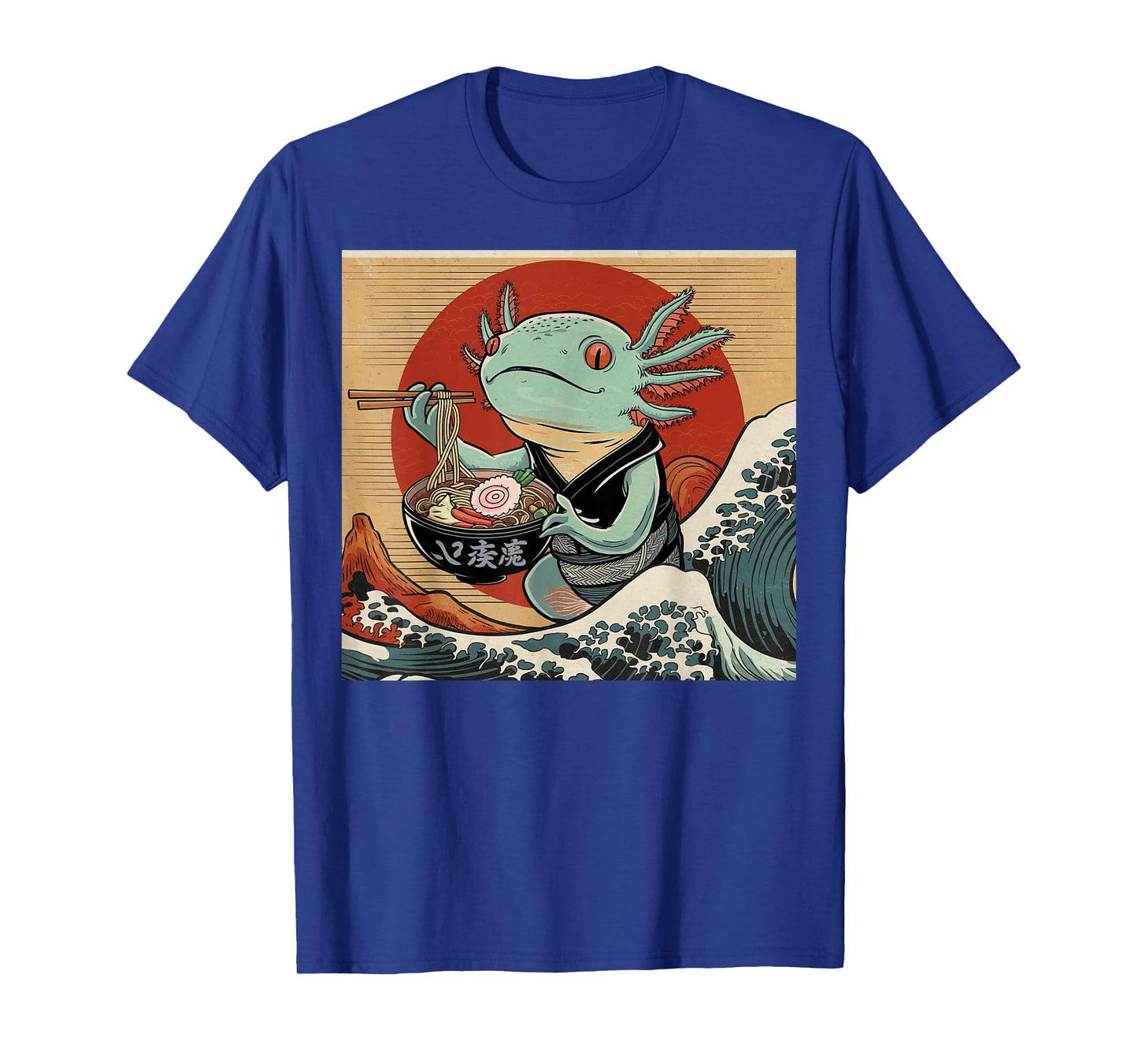 Axolotl Birthday Party Favors Ramen Japanese Kawaii Anime T-Shirt