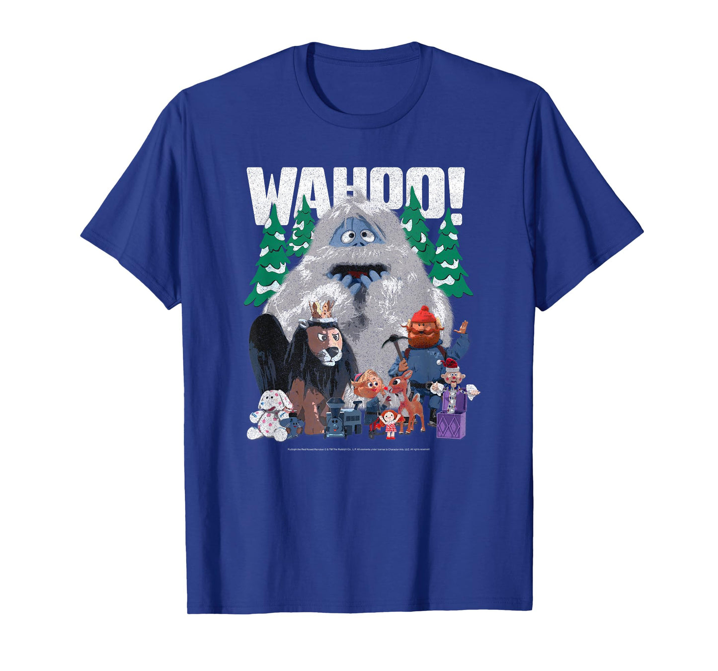 Rudolph Wahoo! Vintage Misfit Toys Characters Christmas T-Shirt