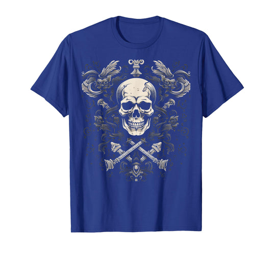 Renaissance Skull | Men Women XS - 6XL | Graphic T-Shirt