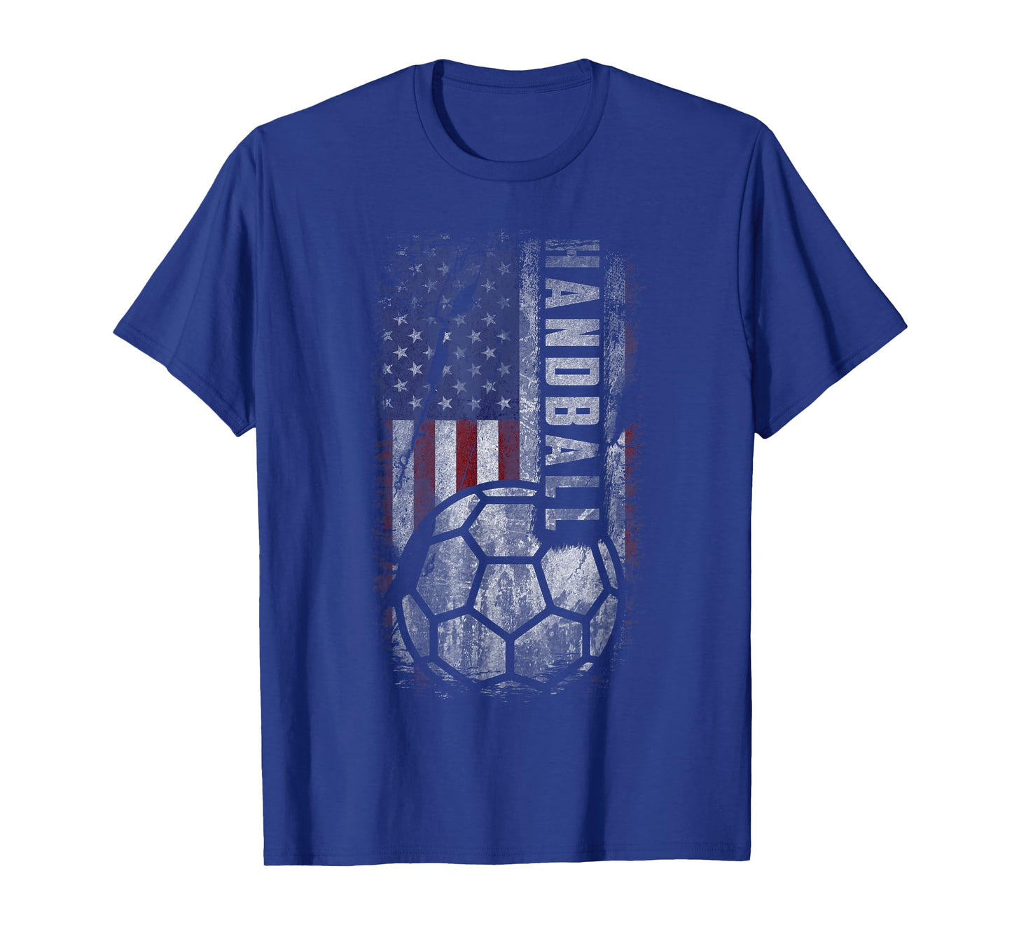 American Handball Patriot Grunge USA Distress Flag Gift T-Shirt