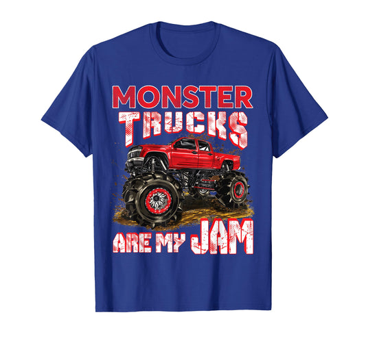 Monster Truck Are My Jam For Monster Truck Lovers Men & Kids T-Shirt
