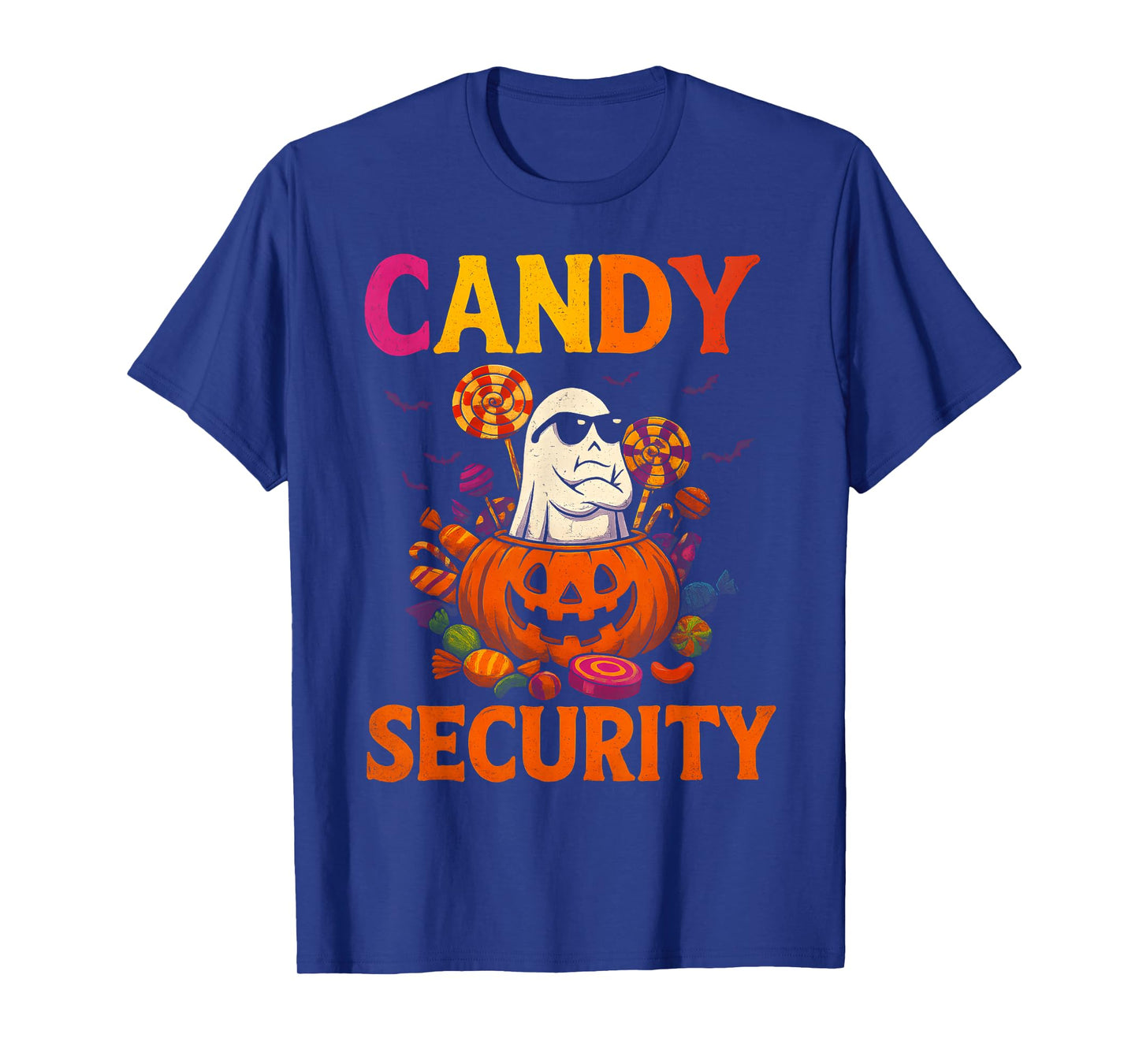 Candy Security Ghost Halloween Costume T-Shirt