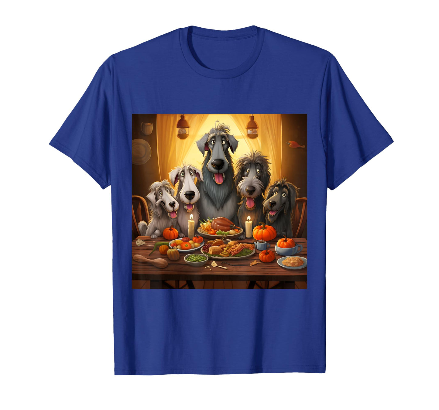 Thanksgiving Irish Wolfhound - Irish Wolfhound Thanksgiving T-Shirt