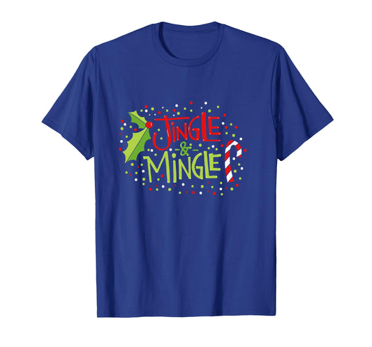 Jingle & Mingle Christmas Party Get Together Long Sleeve T-Shirt