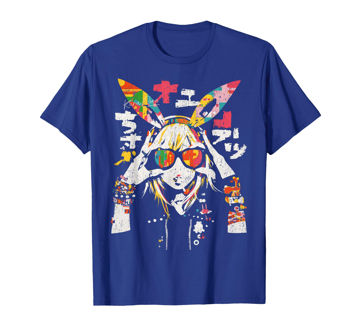 Japanese Streetwear Cyberpunk Y2K Retro Techwear Manga Anime T-Shirt