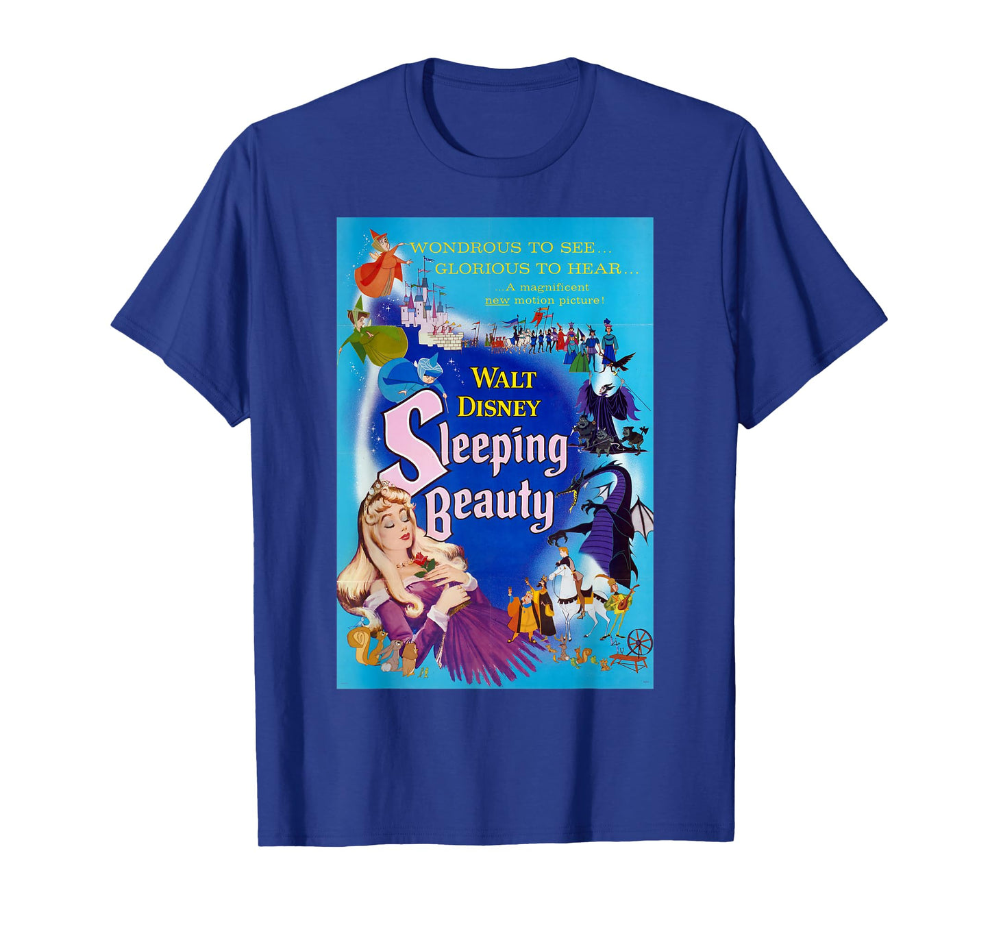 Disney Sleeping Beauty Classic Poster T-Shirt
