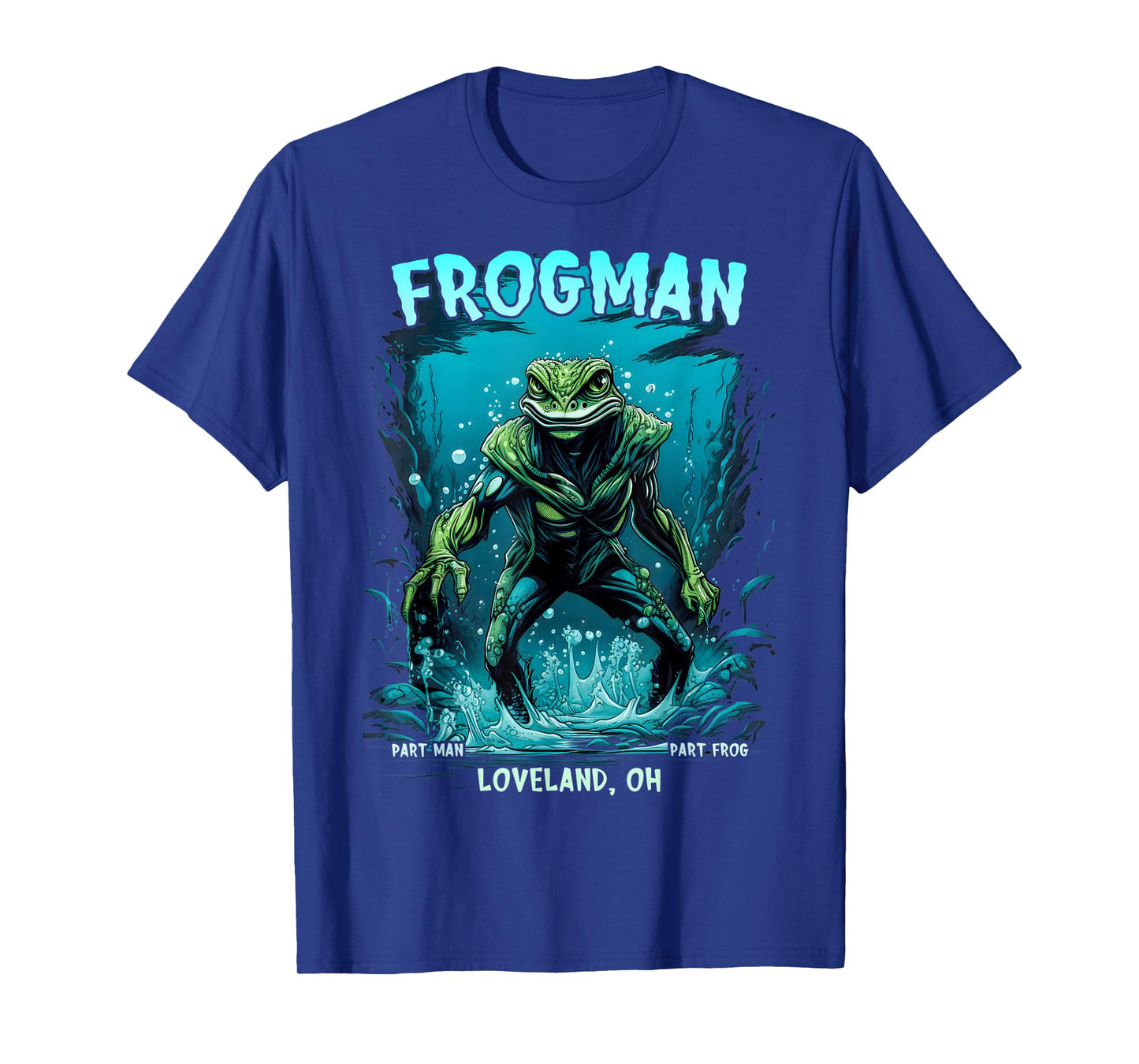 Loveland Frogman Cryptid Creature Cryptozoology T-Shirt