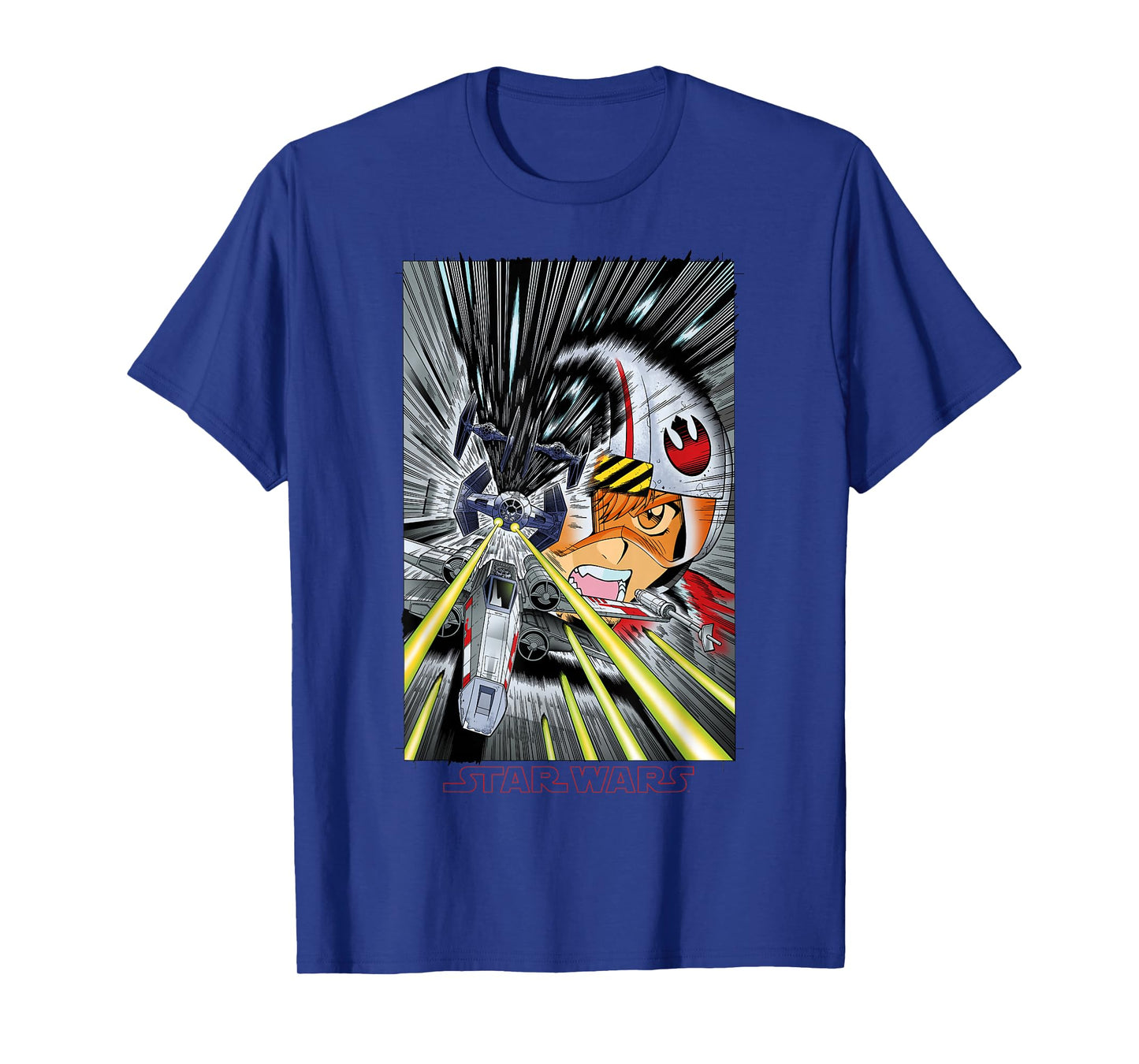 Star Wars Rebel Pilot Anime Poster T-Shirt