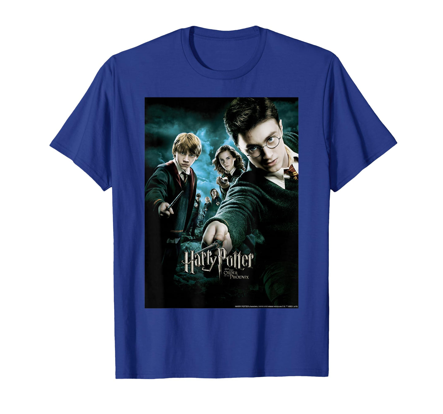 Harry Potter Order Of The Phoenix Wands Drawn Poster T-Shirt