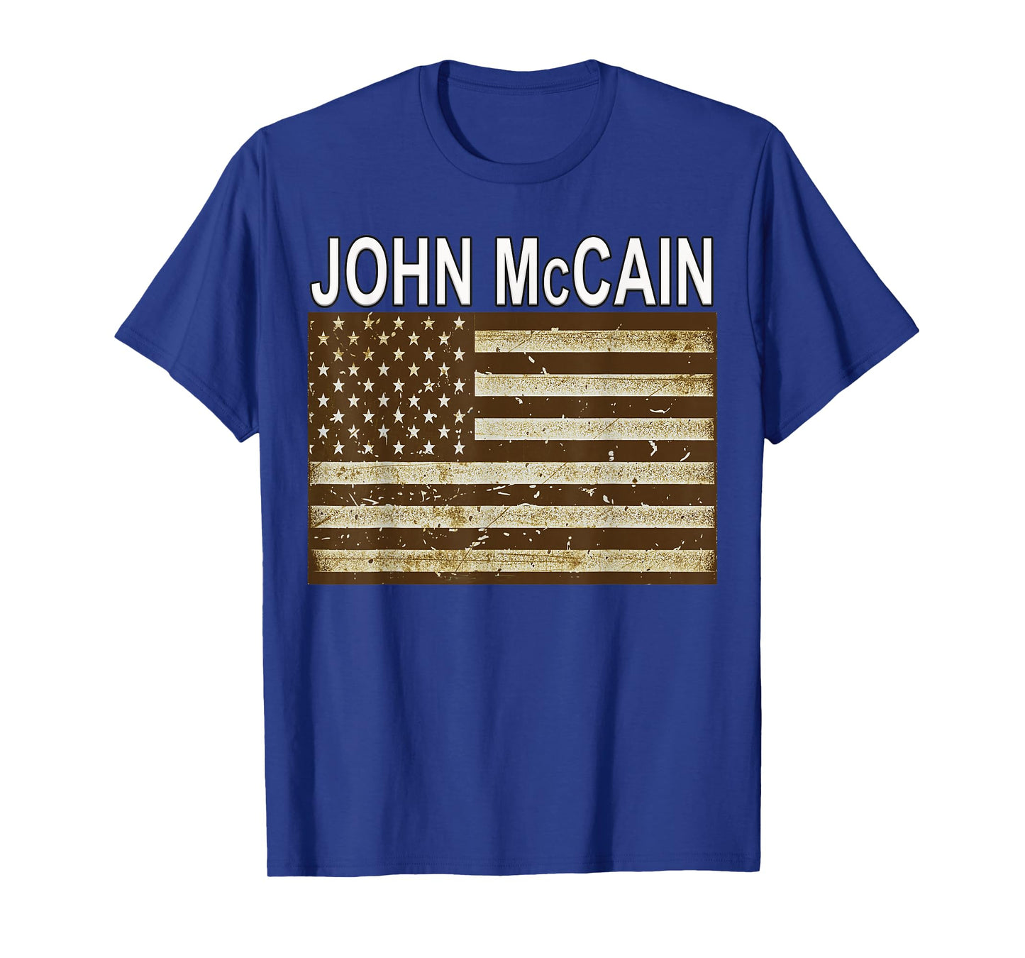 John McCain Saves Healthcare Vote Flag T-shirt