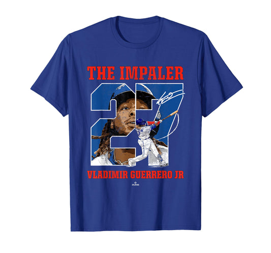 The Impaler Vladimir Guerrero Jr Toronto MLBPA T-Shirt