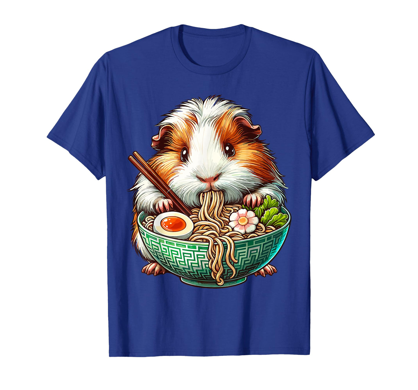 Guinea Pig Eating Ramen Japanese Noodles T-Shirt