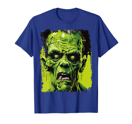 Green Zombie Halloween T-Shirt