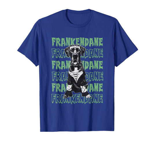 Funny Great Dane Halloween Monster, Dog Mom, Frankendane Dad T-Shirt