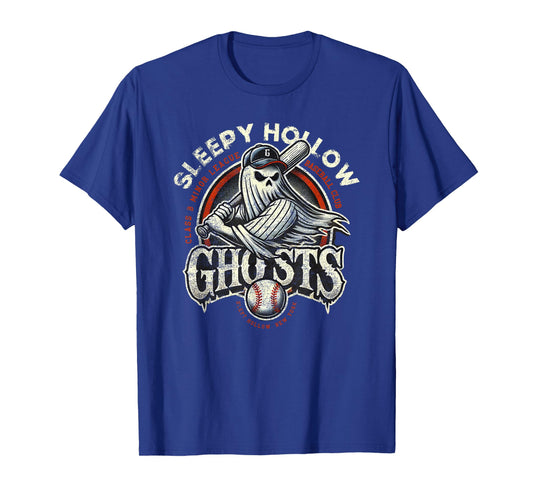 Halloween Sleepy Hollow Ghosts Minor League Baseball T-Shirt